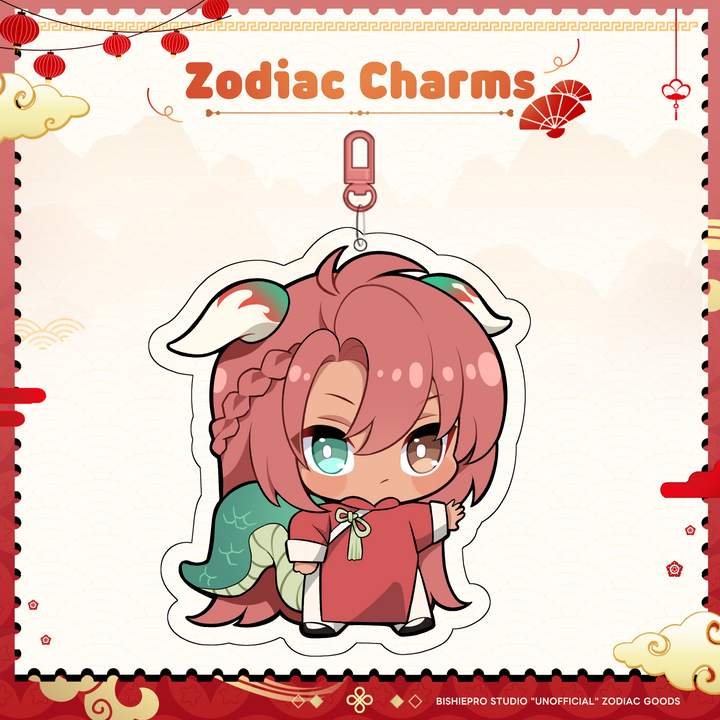 Zodiac Acrylic Charms (Discontinued)