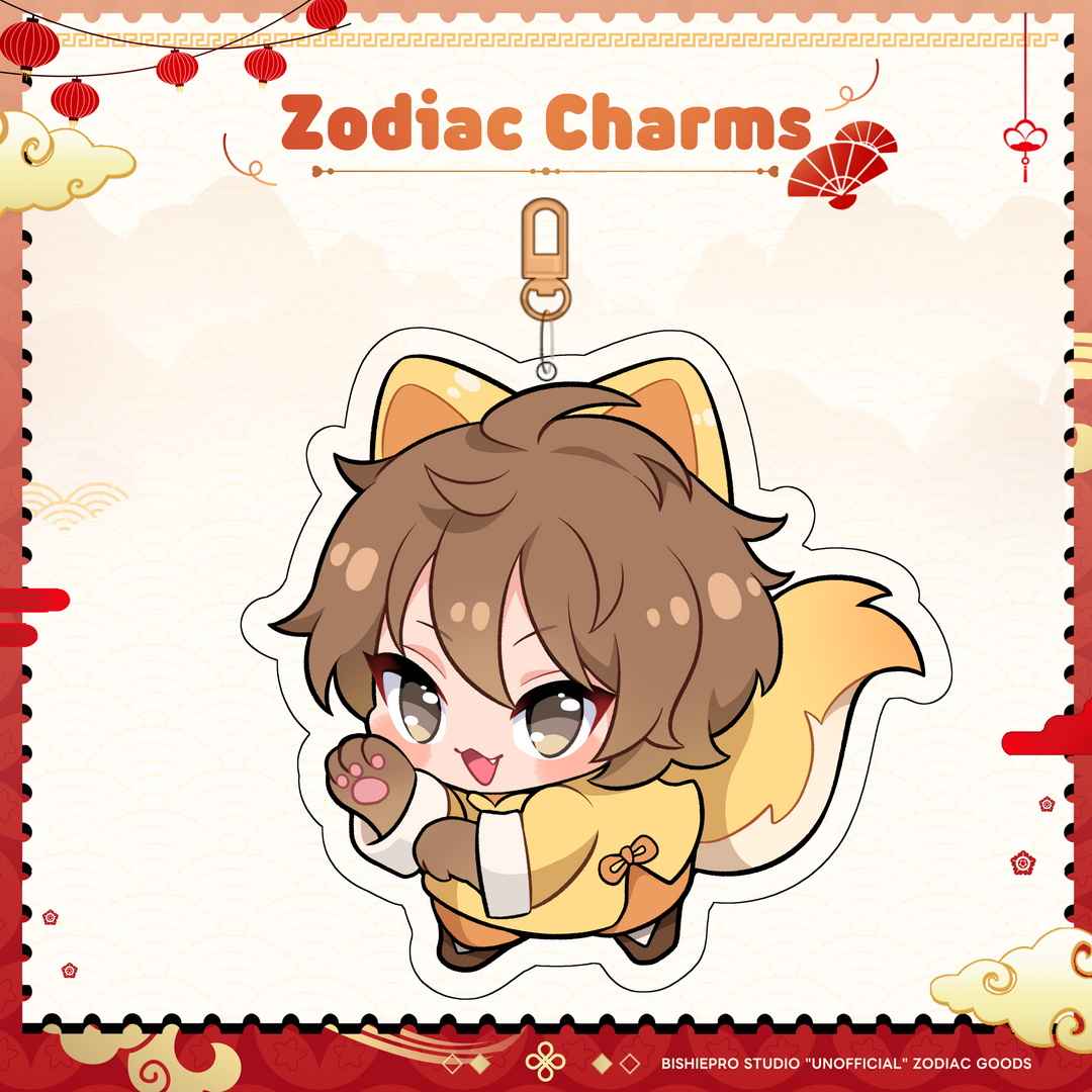 Zodiac Acrylic Charms (Discontinued)