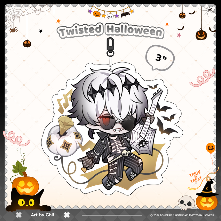 Twisted Halloween Acrylic Charms