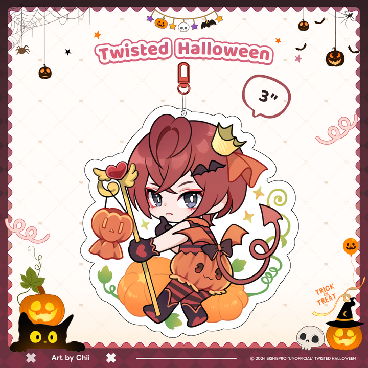 Twisted Halloween Acrylic Charms