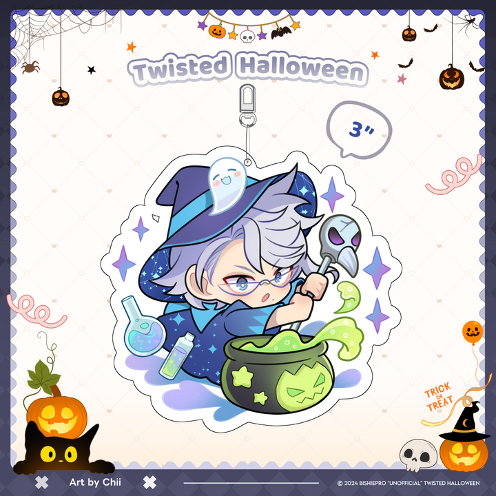 Twisted Halloween Acrylic Charms