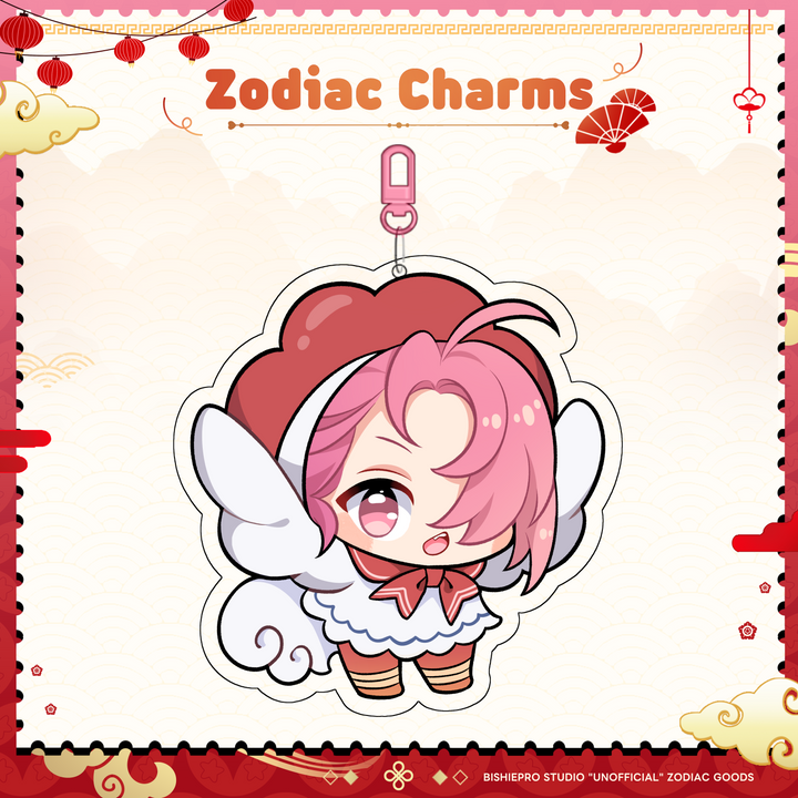 Zodiac Acrylic Charms (Discontinued)