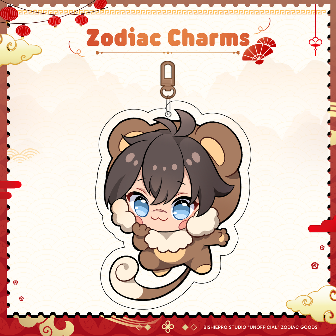 Zodiac Acrylic Charms (Discontinued)