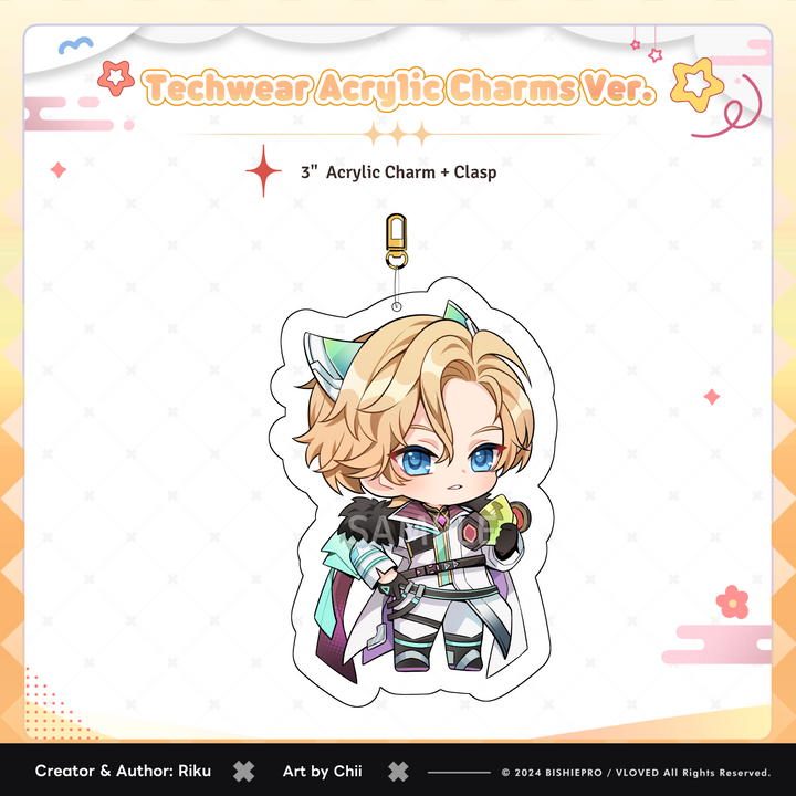 VLOVED CyberTech Acrylic Charms