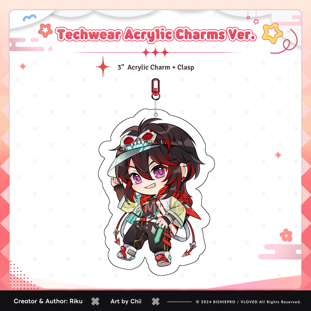 VLOVED CyberTech Acrylic Charms