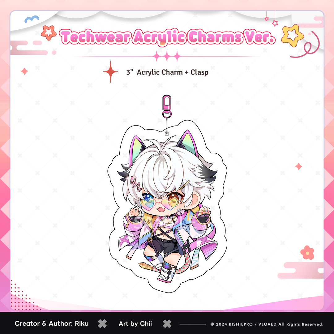 VLOVED CyberTech Acrylic Charms