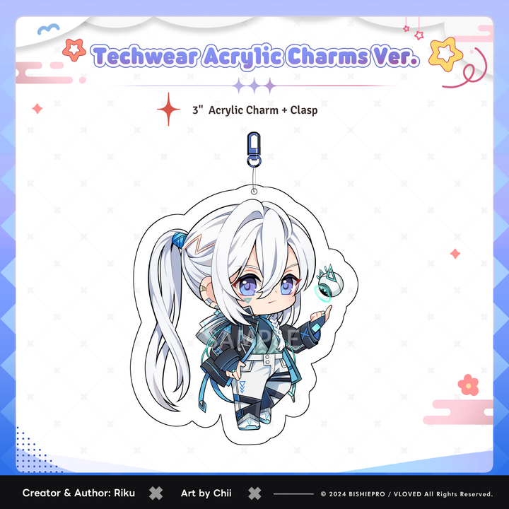 VLOVED CyberTech Acrylic Charms