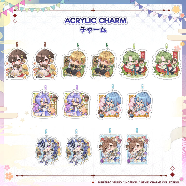 NC Genie Acrylic Charms (Discontinued)