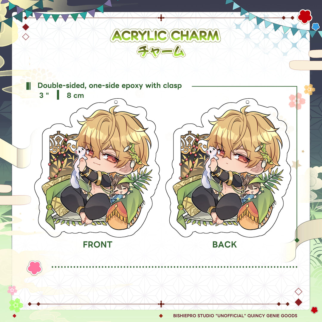 NC Genie Acrylic Charms (Discontinued)