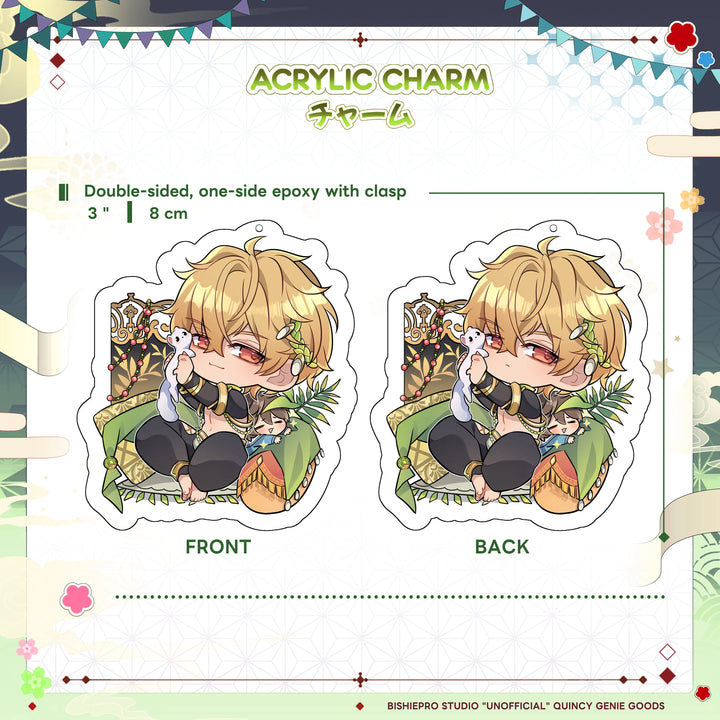 NC Genie Acrylic Charms (Discontinued)