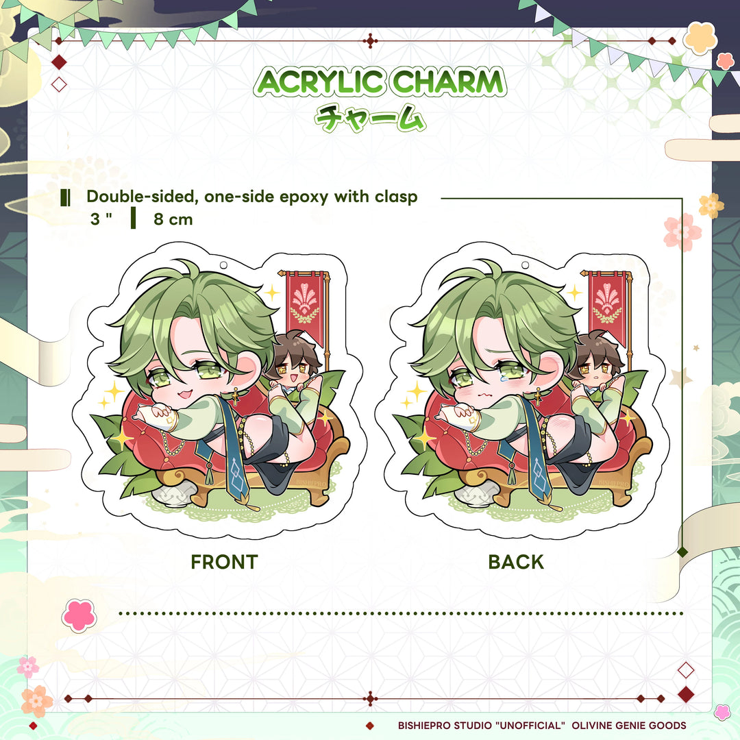 NC Genie Acrylic Charms (Discontinued)