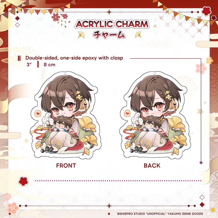 NC Genie Acrylic Charms (Discontinued)