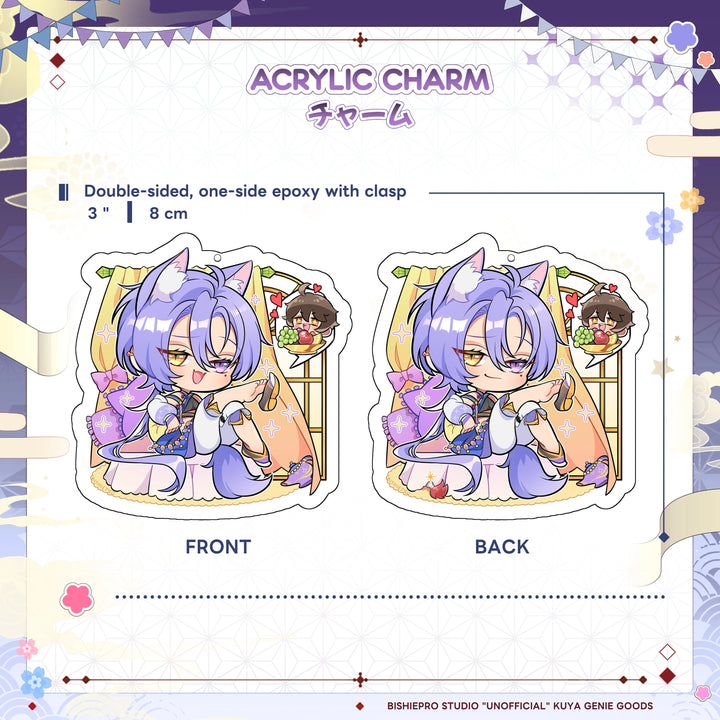 NC Genie Acrylic Charms (Discontinued)