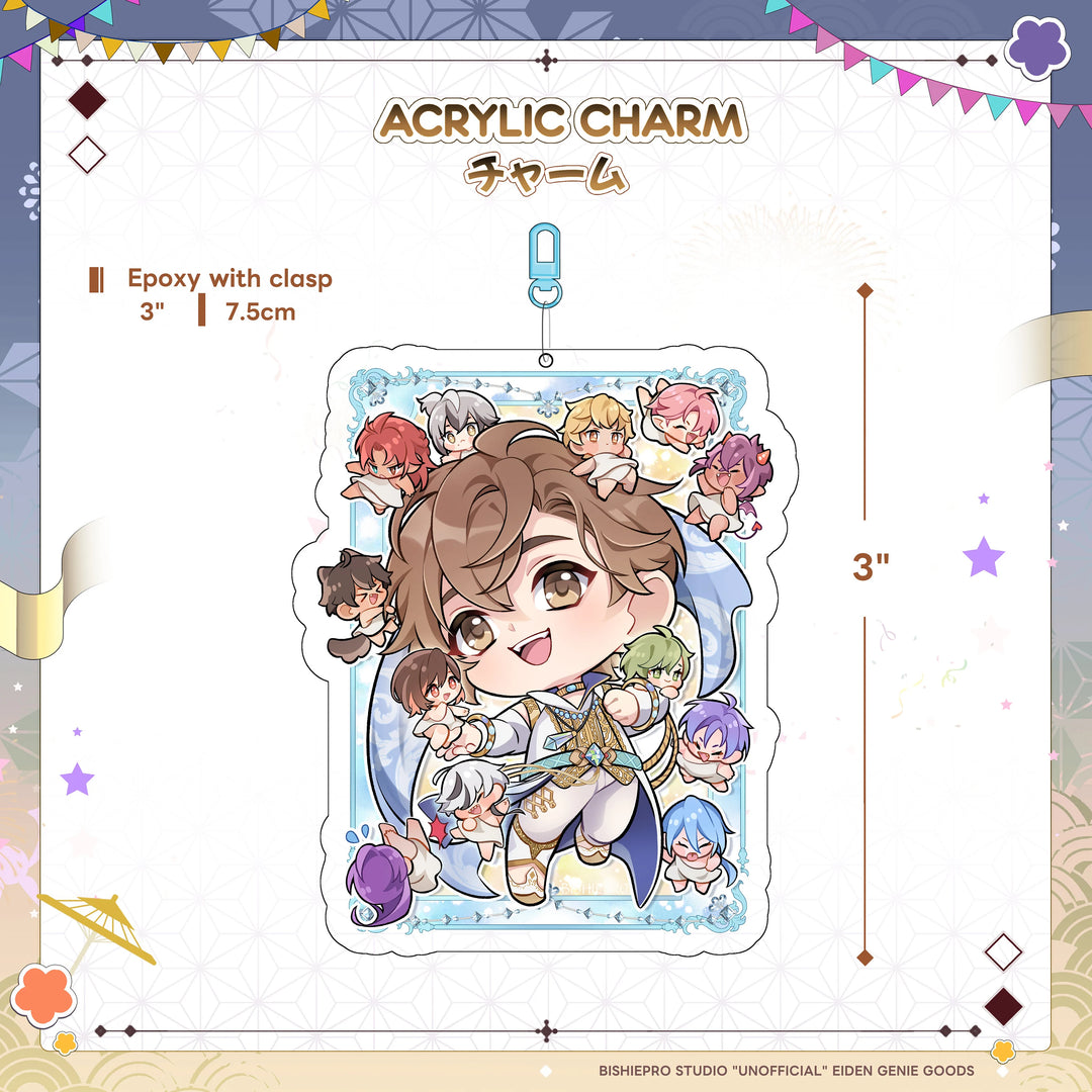 NC Genie Acrylic Charms (Discontinued)