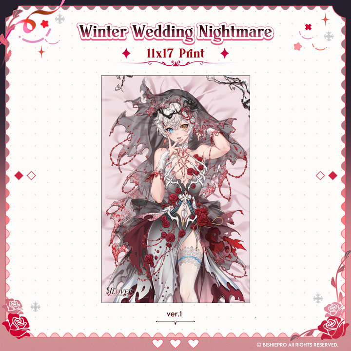 Winter Wedding Nightmare Kuroki Poster Collection