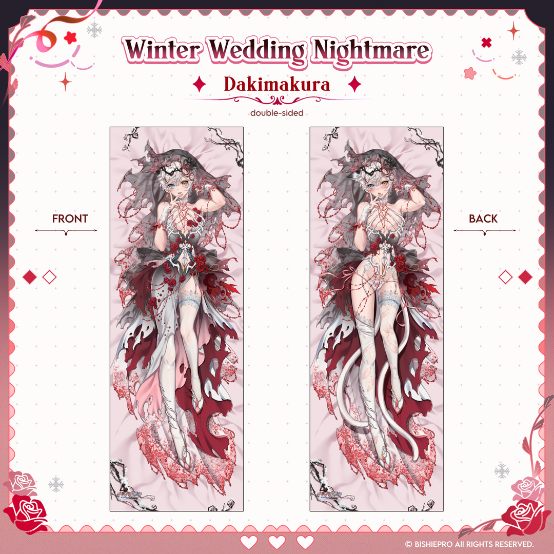 Winter Wedding Nightmare Kuroki Dakimakura Collection