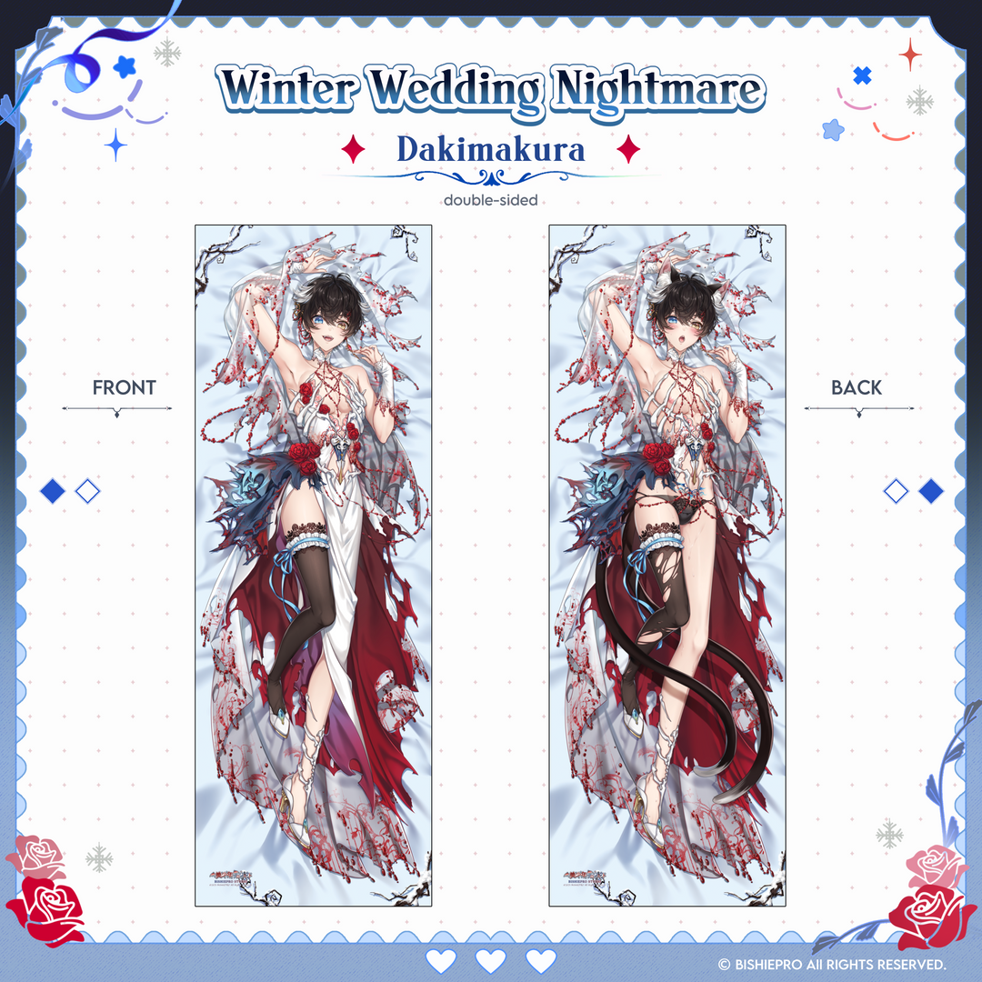 Winter Wedding Nightmare Shiroki Dakimakura Collection