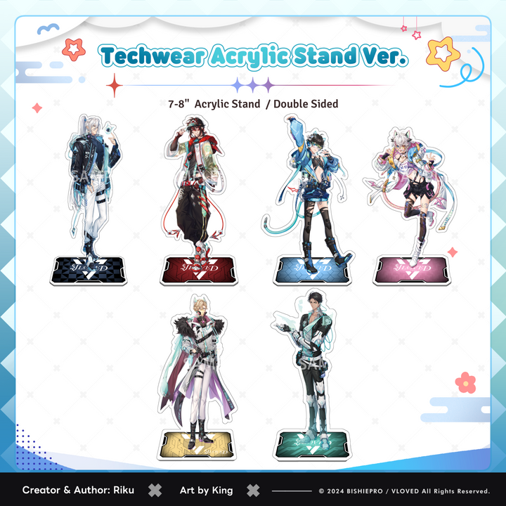 VLOVED CyberTech Acrylic Stands